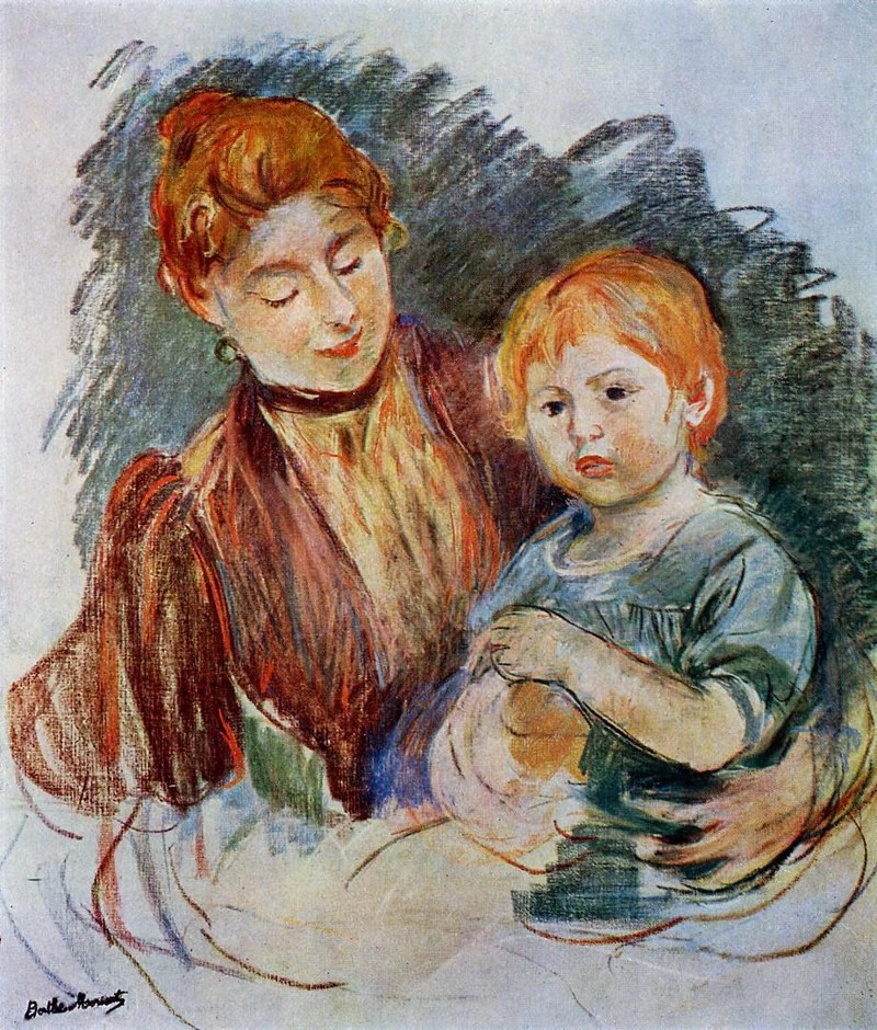 Donna col bambino